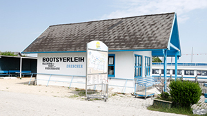 Bootsverleih in Mörbisch am See