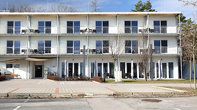 Cafe im Hotel Katamaran Rust