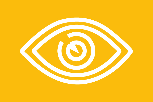 Printwerbung direkt bei den Gästen positioniert