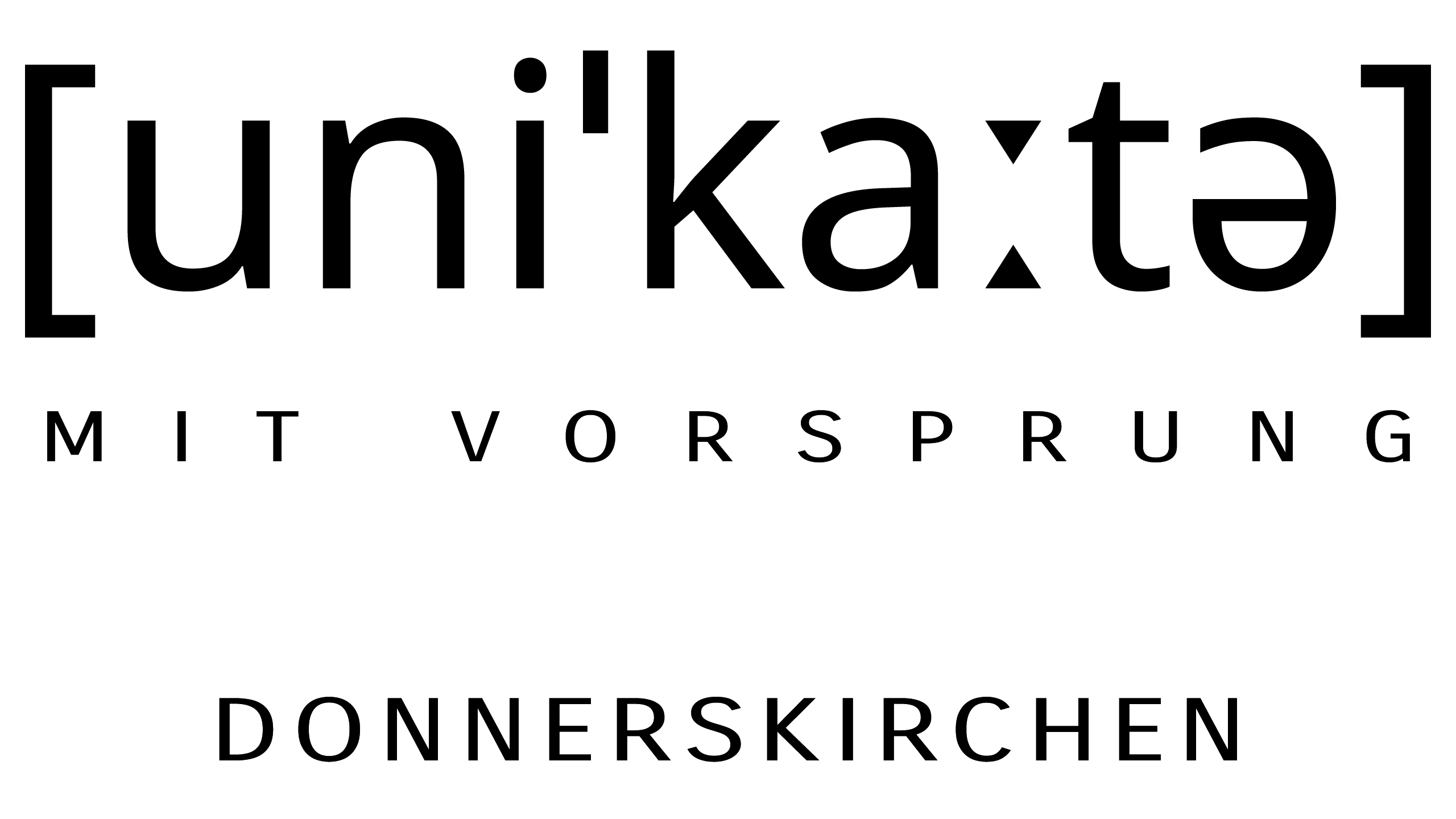Unikate mit Vorsprung Logo