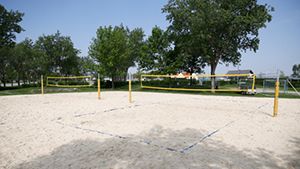 Volleyballplatz Mörbisch Seehafen